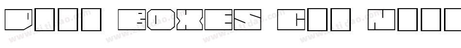 Paul BOXES Cyr Normal字体转换
